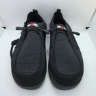 Larnmern Mens Steel Toe Work Shoes Black Knit Slipon Safety Loafers Lsa21124 9xw