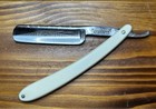 Used Vintage Straight Razor From France With Vintage Box