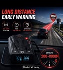 V7 Cesiy 16-band 360   Radar Detector X k ka laser Vg-2 Voice A v Alerts