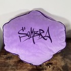 Blizzard Overwatch Sombra Pillow Plush Purple Skull 2017 Blizzcon Exclusive