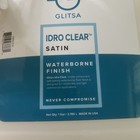 Glitsa Idro Clear Satin - Waterborne Finish For Wood Flooring - 1 Gallon