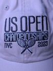 Us Open Championships 2023 Nyc Dad Hat Tennis Tan Gray Cream 47  Brand Cap Nyc
