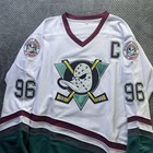 Mighty Ducks Jersey Movie Ice Hockey Jersey 3xl Charlie Conway  96  464