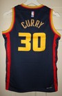 Youth Stephen Curry Nike Golden State Warriors City Edition Swingman Jersey  100