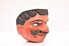 Antique Carved Wood Guatemalan Dance Mask