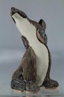 Rinconada Classic  52 Adult  coyote-howling  Rare Dark Color Retired 1998