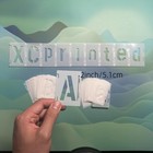 Xcprinted 2 Inch Letter Stencils For Painting  78 Pcs Reusable Alphabet Stenc   