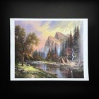 The Mountains Declare His Glory By Thomas Kinkade Signed Lithograph Ltd Ed  1954