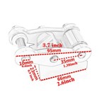 For Honda Grom Msx125 Motorcycle Cnc Rear Fork Extension Stretch Kit Adapted