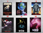 80 s Horror Movie Retro Wall Collage Posters 