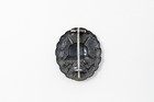 Ww1 German Black Wound Badge Verwundetenabzeichen Original Pinback  2