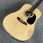 In Stock D28 Acoustic Guitar Solid Spruce Top Mahogany Neck No Eq Free Shipping