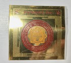 Sri Shree Shri Sampurn Nabagraha Yantram Yantra Energized 24k Gold Plated Varity