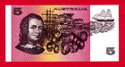 Australia 5 Dollars 1985 Unc- Note Prefix  Pty - Sign  Johnston   Fraser P-44e 2