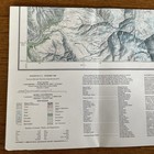 National Geographic Map mount Everest 1988 November high Himalaya poster