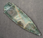 Mixed Greens 5 2  Flint Spearhead Head Knife Blade Arrowhead I-680