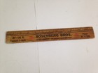 Antique Rosenberg Brothers Advertising 12  Wood Ruler Oakland Ca Hatters Tailors
