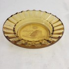 Vintage The Sands Las Vegas Nevada Casino Amber Glass Ashtray