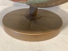 Replogle Vintage Desk Globe 12  World Nation Series On Wood Base Made In Usa
