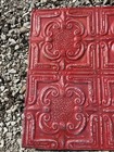 Antique Metal Tin Ceiling Tile 24    X 24  Salvaged Vintage 