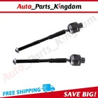 2pcs Front Inner Tie Rod End Kit Ev800550 For Nissan Rogue 2 5l 2008 2009-2015
