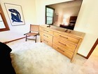 Takston Queen Modern Bedroom Set - Bed  Fundation  Mattress  Dresser  2nightstan