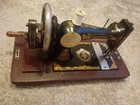Antique Gritzner Extra Sewing Machine C 1923 Germany Hand Crank Working