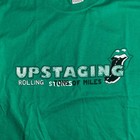 Vintage Rolling Stones Upstaging Green Steel Stage Co Concert T Rare Xl  49 