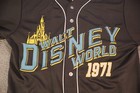 Walt Disney World Baseball Jersey Small Dark Gray 1971 Adult Unisex Used