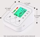 Digital Automatic Blood Pressure Monitor Upper Arm Bp Machine Heart Rate Usa