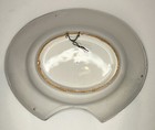 Antique Barber Shaving Bowl French Faience Collectible Pottery Tradesman