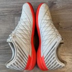 Nike Lunar Gato Ii White Bright Crimson Indoor Soccer Shoes 580456-106 Mens 12