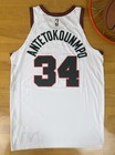 Giannis Antetokounmpo Milwaukee Bucks Team Issued Authentic Throwback Nba Jersey