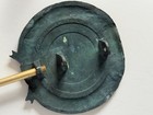 Vintage Brass Copper Vietnam Us Veteran Grave Marker Flag Holder