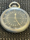 Vintage 16s 1943 Elgin Grade 581 Gct 22 Jewel 22j Wwii Military Pocket Watch
