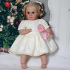 Handmade Reborn Dolls Vinyl Silicone Lifelike Real Newborn Baby Girl Doll Gift