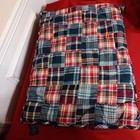 Ralph Lauren Standard Sham University Layne Cotton Patchwork Madras Plaid