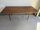 Mid Century Modern Broyhill Brasilia Walnut Harvest Dining Table Mcm Vintage