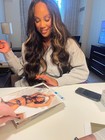 August Skye Smoking Hot Adult Model Autographed Signed 8x10 Photo Coa Proof 339