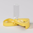 Cat Food And Water Bowl Automatic Pet Cat And Dog Waterer Foldable Effective