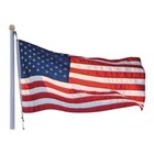 American Flag With Embroidered Stars Usa 3 X 5 Ft