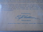 Original April 6 1966 Studebaker Automobile Manufacturing Parts Letter
