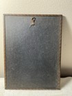 8x6 Metal Photo Picture Frame Reverse Painted Silhouette Wall Hanging    vintage   