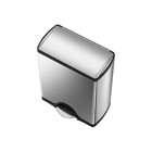 Simplehuman Stainless Steel Trash Can  10  13 12 15 Gallon  Silver 