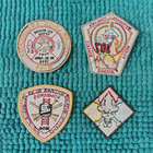 Peru Fire Rescue Bomberos Patch Patch - Lot Collection 4 Patches