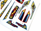 Motu Masters Of The Universe Attack Trak Replacement Sticker   read 
