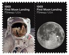 1969  First Moon Landing Sheet Of 24 Current Rate Stamps Scott 5399-5400