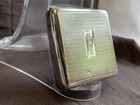 Vtg Sterling Silver Compact 70 68g Mono  jane  Makeup Mirror Box Cosmetic Square