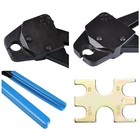 1 2  Pex Crimper 10 13 16 x2 15 16 x1 6 16  Pex Crimper W  Go no-go Crimp Gauge