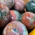 Ocean Jasper Crystal Ball - Unique Home Decoration  Sphere Shape  Natural Stone